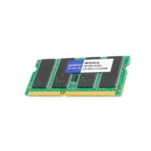 HP 406728-001 2GB DDR2-667/PC2-5300 SODIMM 200-Pin CL5 Dual Rank X8 Non-ECC Unbuffered Memory Module HP Part Number: 406728-001  - New