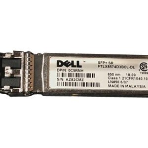 Dell 407-BCIU 10Gb/S 10GBase-SR MMF 850nm LC SFP+ Transceiver Module Dell Part Number: 407-BCIU  - New