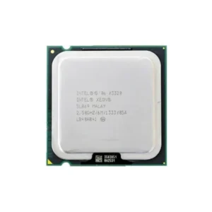 HP 409481-001 2.50GHz 1333MHz FSB 6MB L2 Cache Socket LGA775 Intel Xeon X3320 Quad-Core (4 Core) Processor HP Part Number: 409481-001  - New