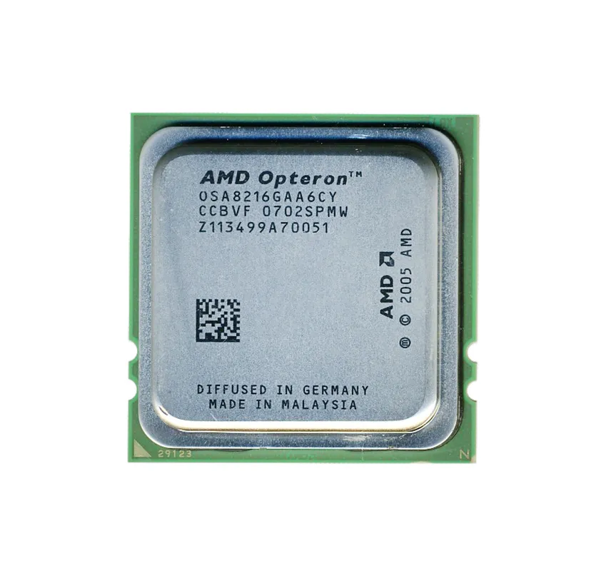 HP 409612-B21 2.40GHz 2MB L2 Cache Socket F AMD Opteron 8216 Dual Core Processor For ProLiant DL585 G2 Server HP Part Number: 409612-B21 - New