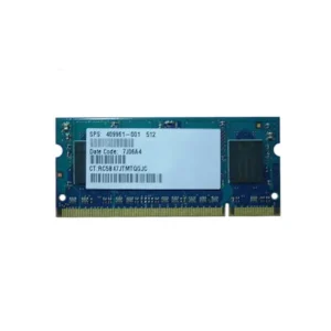 HP 409961-001 512MB DDR2-533/PC2-4200 SODIMM 200-Pin CL4 Dual Rank X16 Non-ECC Unbuffered Memory Module HP Part Number: 409961-001  - New