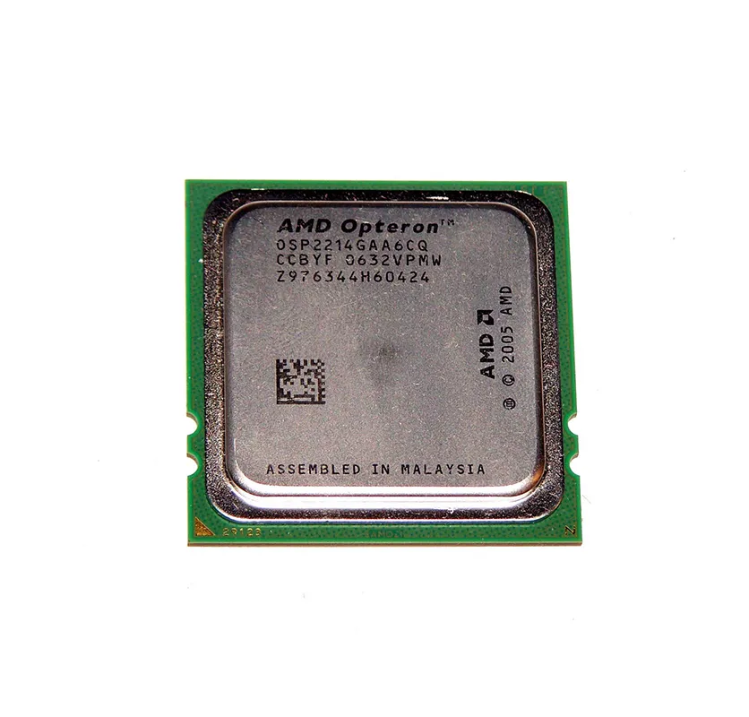 HP 410714-002 2.20GHz 1000MHz HTL 2MB L2 Cache Socket F AMD Opteron 2214 Dual-Core (2 Core) Processor HP Part Number: 410714-002 - New