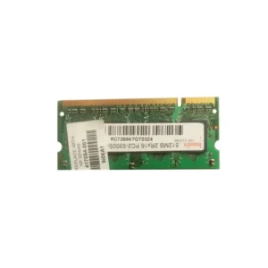 HP 417054-001 512MB DDR2-667/PC2-5300 SODIMM 200-Pin CL5 Dual Rank X16 Non-ECC Unbuffered Memory Module HP Part Number: 417054-001  - New