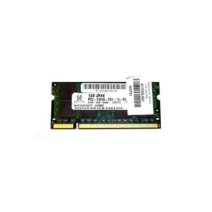 HP 417055-001 1GB DDR2-667/PC2-5300 SODIMM 200-Pin CL5 Dual Rank X8 Non-ECC Unbuffered Memory Module HP Part Number: 417055-001  - New