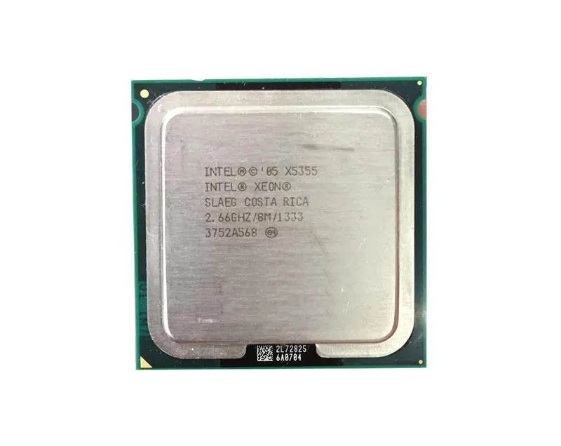 HP 435571-B21 2.66GHz 1333MHz FSB 8MB L2 Cache Socket PLGA771 Intel Xeon X5355 Quad-Core (4 Core) Processor Kit For ProLiant BL20p G4 HP Part Number: 435571-B21 - New
