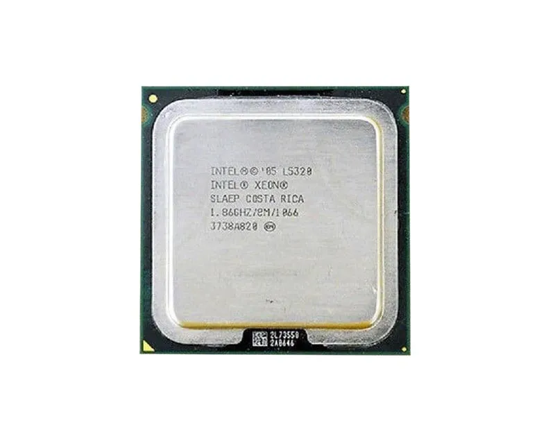 HP 435934-L21 1.86GHz 1066MHz FSB 8MB L2 Cache Socket PLGA771 Intel Xeon L5320 Quad-Core (4 Core) Processor Kit For ProLiant DL380 G5 HP Part Number: 435934-L21 - New
