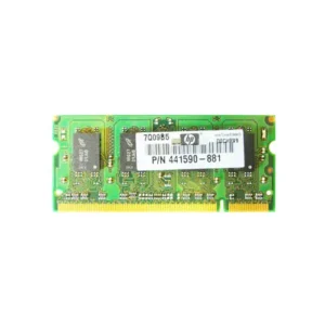 HP 441590-881 1GB DDR2-800/PC2-6400 SODIMM 200-Pin CL6 Single Rank X8 Non-ECC Unbuffered Memory Module HP Part Number: 441590-881  - New