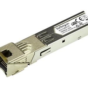 StarTech 453154B21ST 1Gb/S 1000Base-T Fiber Optic 100m LC Female RJ-45 SFP Transceiver Module StarTech Part Number: 453154B21ST  - New