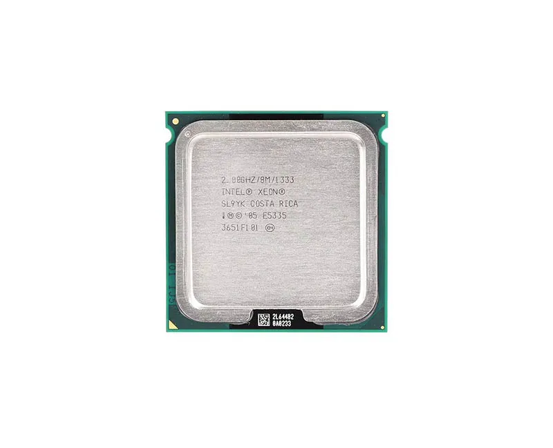 HP 453307-001 2.00GHz 1333MHz FSB 8MB L2 Cache Socket LGA771 Intel Xeon E5335 Quad-Core (4 Core) Processor For ProLiant Servers HP Part Number: 453307-001 - New