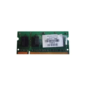 HP 453774-001 2GB DDR2-667/PC2-5300 SODIMM 200-Pin CL5 Dual Rank X8 Non-ECC Unbuffered Memory Module HP Part Number: 453774-001  - New