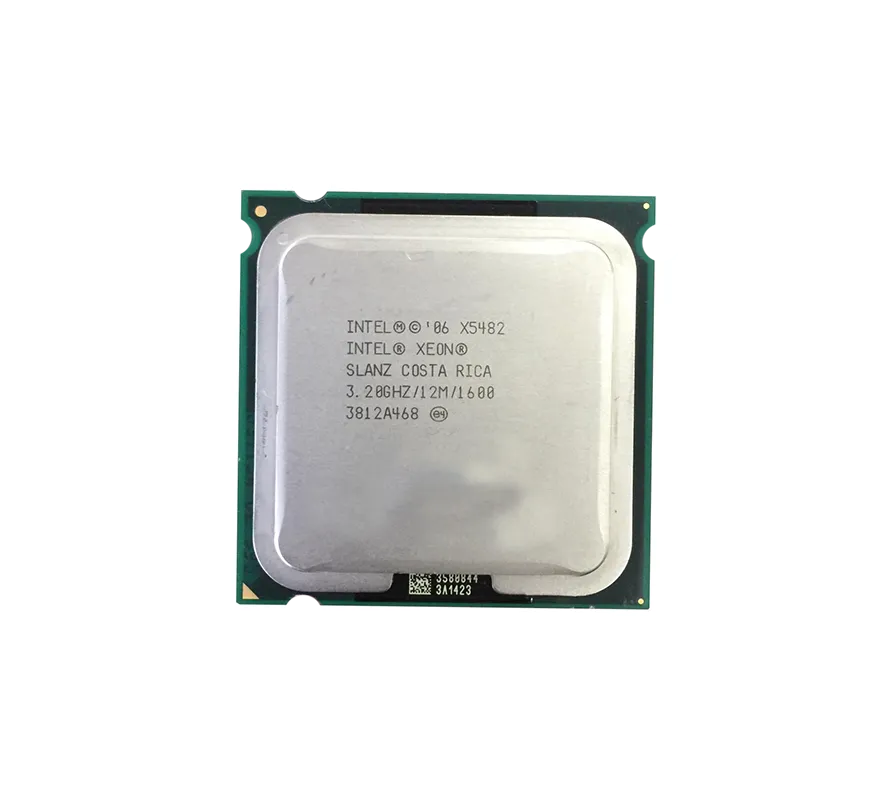 HP 455276-001 3.20GHz 1600MHz FSB 12MB L2 Cache Socket LGA771 Intel Xeon X5482 Quad-Core (4 Core) Processor HP Part Number: 455276-001 - New