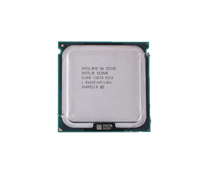 HP 458787-L21 1.86GHz 1066MHz FSB 6MB L2 Cache Socket LGA771 Intel Xeon E5205 Dual-Core (2 Core) Processor Kit For ProLiant DL180 G5 HP Part Number: 458787-L21 - New