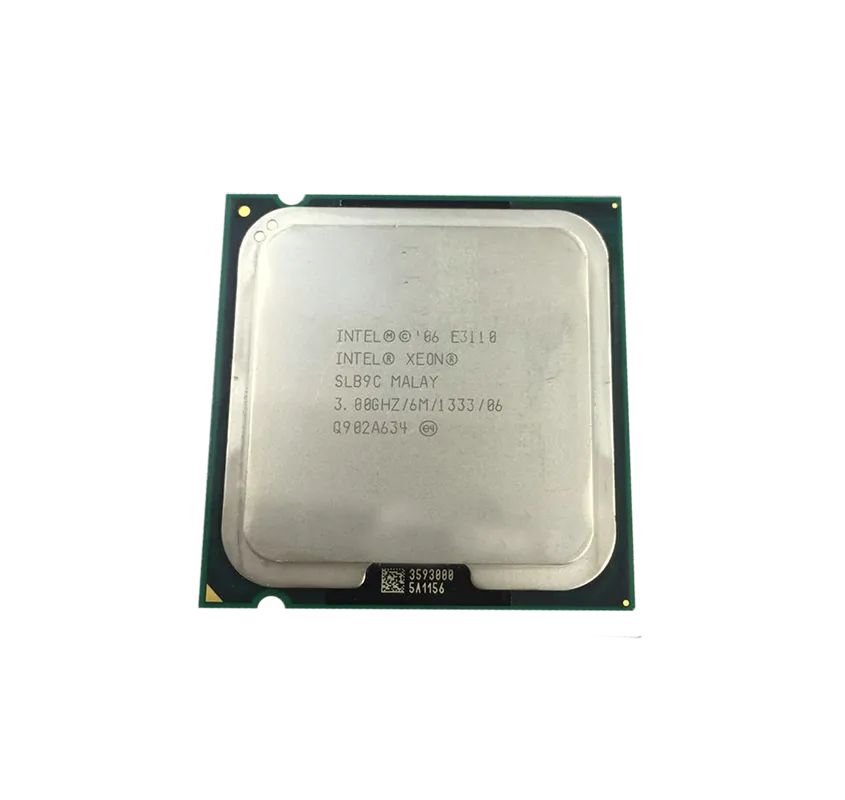 HP 463476-101 3.00GHz 1333MHz FSB 6MB L2 Cache Socket LGA775 Intel Xeon E3110 Dual-Core (2 Core) Processor HP Part Number: 463476-101 - New
