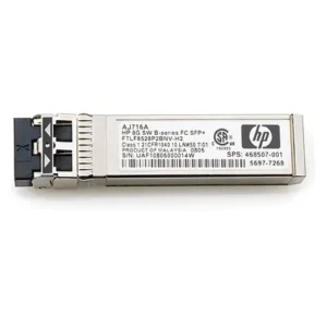 HP 468506-001 B-Series 4Gb/S 4GBase-SW Multi-Mode Fibre 850nm 150m Fibre Channel Duplex LC Connector SFP Transceiver Module HP Part Number: 468506-001  - New