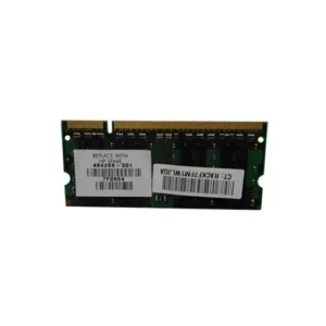 HP 484268-001 2GB DDR2-800/PC2-6400 SODIMM 200-Pin CL6 Dual Rank X8 Non-ECC Unbuffered Memory Module HP Part Number: 484268-001  - New
