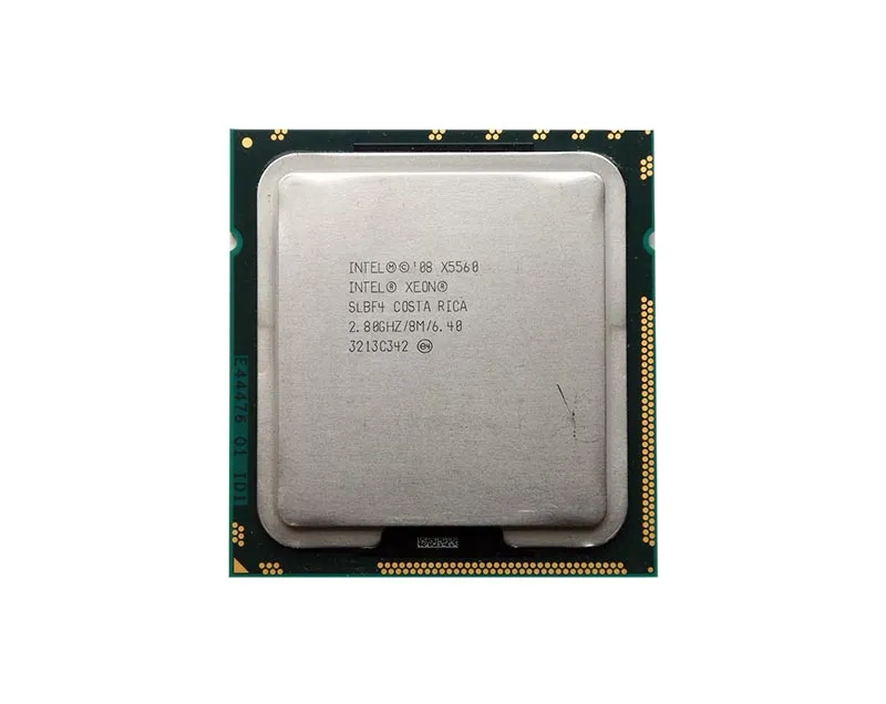 HP 490069-001 2.80GHz 6.40GT/S QPI 8MB L3 Cache Socket FCLGA1366 Intel Xeon X5560 Quad-Core (4 Core) Processor For ProLiant Servers HP Part Number: 490069-001 - New