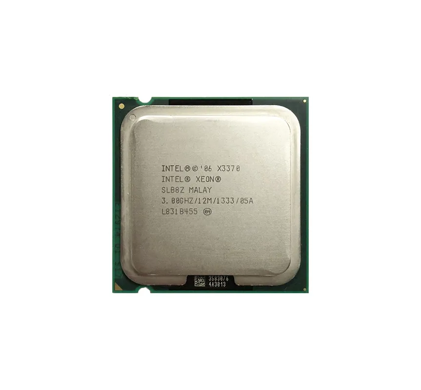HP 493247-L21 3.00GHz 1333MHz FSB 12MB L2 Cache Socket LGA775 Intel Xeon X3370 Quad-Core (4 Core) Processor Kit For ProLiant DL320 G5p HP Part Number: 493247-L21 - New