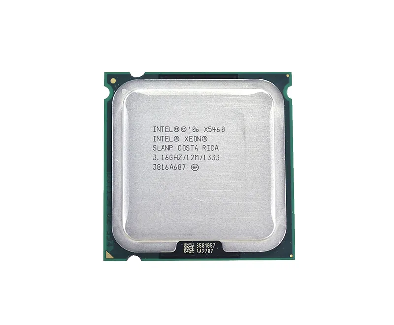 HP 493457-L21 3.16GHz 1333MHz FSB 12MB L2 Cache Socket LGA771 Intel Xeon X5460 Quad-Core (4 Core) Processor Kit For ProLiant ML350 G5 HP Part Number: 493457-L21 - New