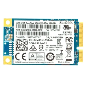 Dell 4VG3M 128GB Multi-Level Cell SATA 6Gb/S MSATA 1.8-Inch Solid State Drive - New