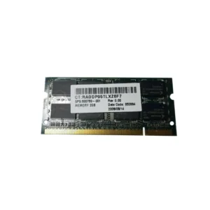 HP 500759-001 2GB DDR2-667/PC2-5300 SODIMM 200-Pin CL5 Dual Rank X8 Non-ECC Unbuffered Memory Module HP Part Number: 500759-001  - New
