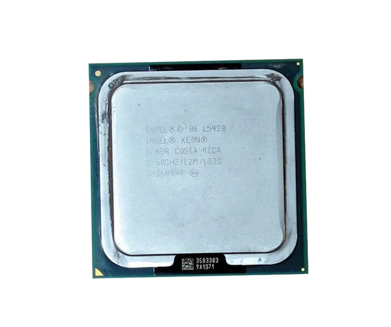 HP 505605-001 2.50GHz 1333MHz FSB 12MB L2 Cache Socket LGA771 Intel Xeon L5420 Quad-Core (4 Core) Processor HP Part Number: 505605-001 - New