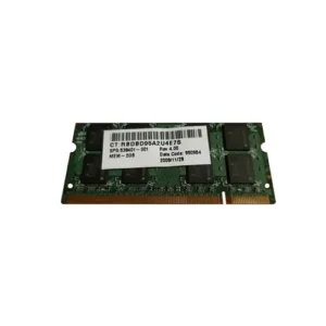 HP 538401-001 2GB DDR2-800/PC2-6400 SODIMM 200-Pin CL6 Dual Rank X8 Non-ECC Unbuffered Memory Module HP Part Number: 538401-001  - New