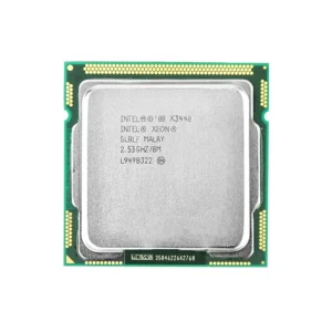 HP 578346-L21 2.53GHz 2.50GT/S DMI 8MB L3 Cache Socket LGA1156 Intel Xeon X3440 Quad-Core (4 Core) Processor Kit For ProLiant ML110 G6 HP Part Number: 578346-L21  - New