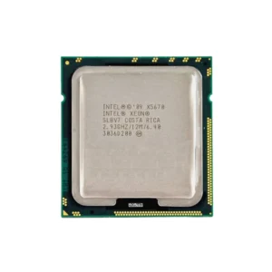 HP 586631-003 2.93GHz 6.40GT/S QPI 12MB L3 Cache Socket FCLGA1366 Intel Xeon X5670 Hexa-Core (6 Core) Processor For ProLiant G6 Servers HP Part Number: 586631-003  - New