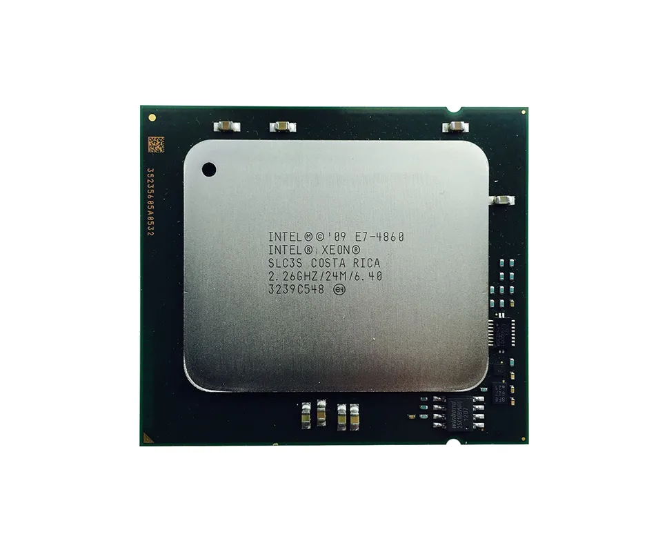 Dell 6X27Y 2.26GHz 6.40GT/S QPI 24MB L3 Cache Socket LGA1567 Intel Xeon E7-4860 Deca-Core (10 Core) Processor For PowerEdge R910 Dell Part Number: 6X27Y - New