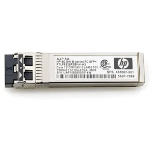 HP 720998-001 MSA 2040 8Gb/S Multi-Mode Fibre Short Wave Fibre Channel 850nm 150m Duplex LC Connector SFP+ Transceiver 4-Pack HP Part Number: 720998-001  - New