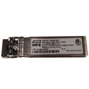 HPE 720999-002 Msa 2040 16Gb Sw Fc Sfp Transceiver HPE Part Number: 720999-002  - New