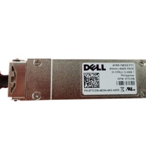 Dell 7TCDN 40Gb/S 40GBase-SR Multi-Mode Fibre 850nm Duplex LC Connector QSFP+ Transceiver Module Dell Part Number: 7TCDN  - New