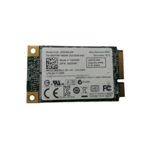 Dell 8DWMT 64GB MSATA PCI-Express M.2 Solid State Drive - New