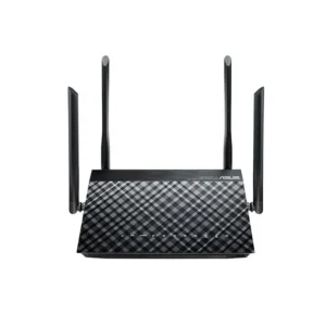 ASUS 90IG02B0-BU2110 DSL-AC55U Wireless Router Gigabit Ethernet Dual-Band [2.4 GHz / 5 GHz] 4G Black Asus Part Number: 90IG02B0-BU2110  - Refurbished