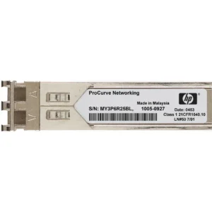 HP AE379A MDS 9000 4Gb/S 4GBase-SW Multi-Mode Fibre 850nm 550m Fibre Channel Duplex LC Connector SFP (Mini-GBIC) Transceiver Module HPE Part Number: AE379A - New