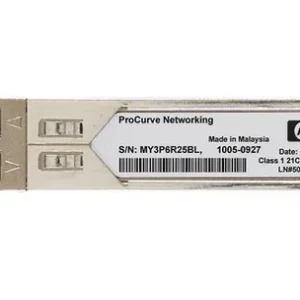 HP AE379AR MDS 9000 4Gb/S 4GBase-SW Multi-Mode Fibre 850nm 550m Fibre Channel Duplex LC Connector SFP (Mini-GBIC) Transceiver Module HP Part Number: AE379AR - New