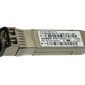 Juniper AFBR-704SDZ-JU2 10Gigabit Ethernet Multimode SFP+ Transceiver Module Juniper Part Number: AFBR-704SDZ-JU2 - New