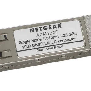 Netgear AGM732F 1Gb/S 1000Base-LX Single-Mode Fiber 1310nm 10km SFP Transceiver Module Netgear Part Number: AGM732F - New