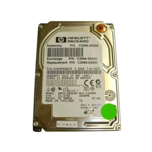 HP C2986-69050 2.1GB 4200RPM IDE 2.5-Inch Internal EIO Printer Hard Drive For LaserJet 8500 Series Printer HP Part Number: C2986-69050 - New