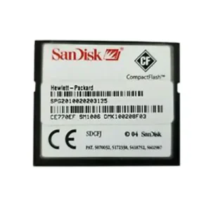 HP CE770EF 1GB CompactFlash (CF) Memory Card For LaserJet 3000 Printer HP Part Number: CE770EF - New