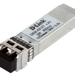 D-Link DEM-431XT 10Gb/S 10GBase-SR Multi-Mode Fibre 850nm 300m Duplex LC Connector SFP+ Transceiver Module D-Link Part Number: DEM-431XT  - New