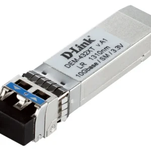 D-Link DEM-432XT 10Gb/S 10GBase-LR Single-Mode Fibre 1310nm 10km Duplex LC Connector SFP+ Transceiver Module D-Link Part Number: DEM-432XT  - New