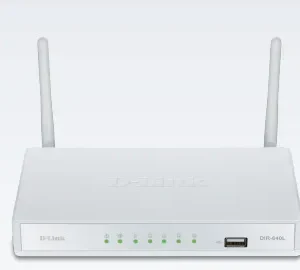 D-Link 4-Ports Fast Ethernet 802.11b/G/N Wireless Router D-Link Part Number: DIR-640L - Refurbished