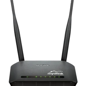 D-Link 4-Port 2.4GHz 300Mbps 10/100/1000Base-T Fast Ethernet 802.11b/G/N Wireless Router D-Link Part Number: DIR-605L/E - Refurbished