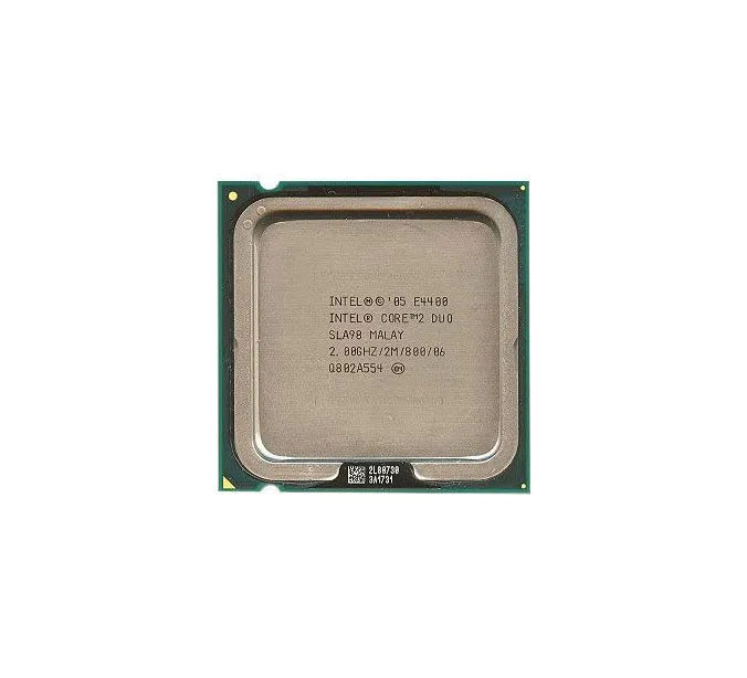 Dell DX483 2.00GHz 800MHz FSB 2MB L2 Cache Socket LGA775 Intel Core 2 Duo E4400 Dual-Core (2 Core) Processor Dell Part Number: DX483 - New