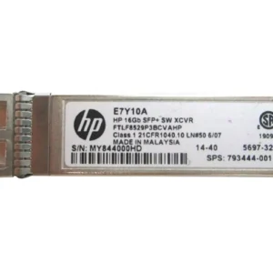 HP E7Y10-63002 16Gb/S 16GBase-SW Multi-Mode Fibre 850nm 300m Fibre Channel LC Connector SFP+ Transceiver Module HPE Part Number: E7Y10-63002  - New