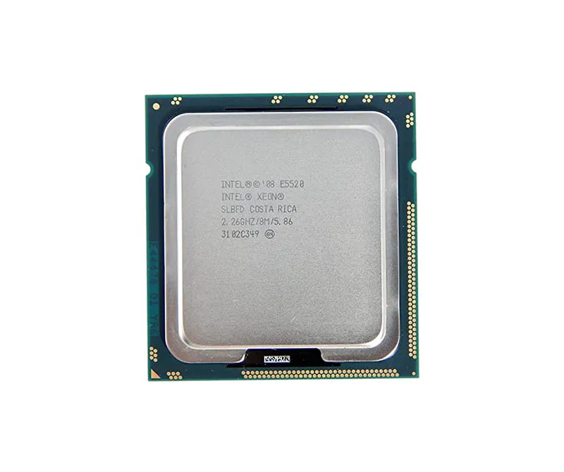 Dell F692K 2.26GHz 5.86GT/S QPI 8MB L3 Cache Socket FCLGA1366 Intel Xeon E5520 Quad-Core (4 Core) Processor Dell Part Number: F692K - New