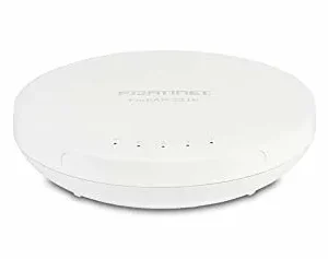 Fortinet FortiAP FAP-221E Dual-Band 802.11 A/B/G/N/Ac Wave 2 5GHz 867 Mbps 1 X RJ-45 Port 1000Base-T Wall Mount PoE Injector 5 X Internal Antennas Wireless Access Point Fortinet Part Number: FAP-221E-P  - Refurbished