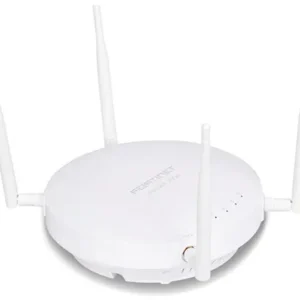 Fortinet FortiAP FAP-223E Dual-Band 802.11 A/B/G/N/Ac Wave 2 5GHz 867 Mbps 1 X RJ-45 Port 1000Base-T Wall Mount PoE Injector 5 X External Antennas Wireless Access Point Fortinet Part Number: FAP-223E-B  - Refurbished