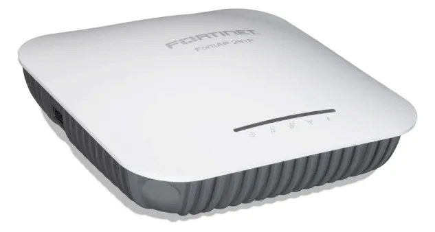 Fortinet FAP-231F-Y FortiAP FAP-231F 3 X Internal Antennas + 2 X Network RJ-45 1.73Gbit/S 802.11ax Wireless Access Point Fortinet Part Number: FAP-231F-Y - Refurbished